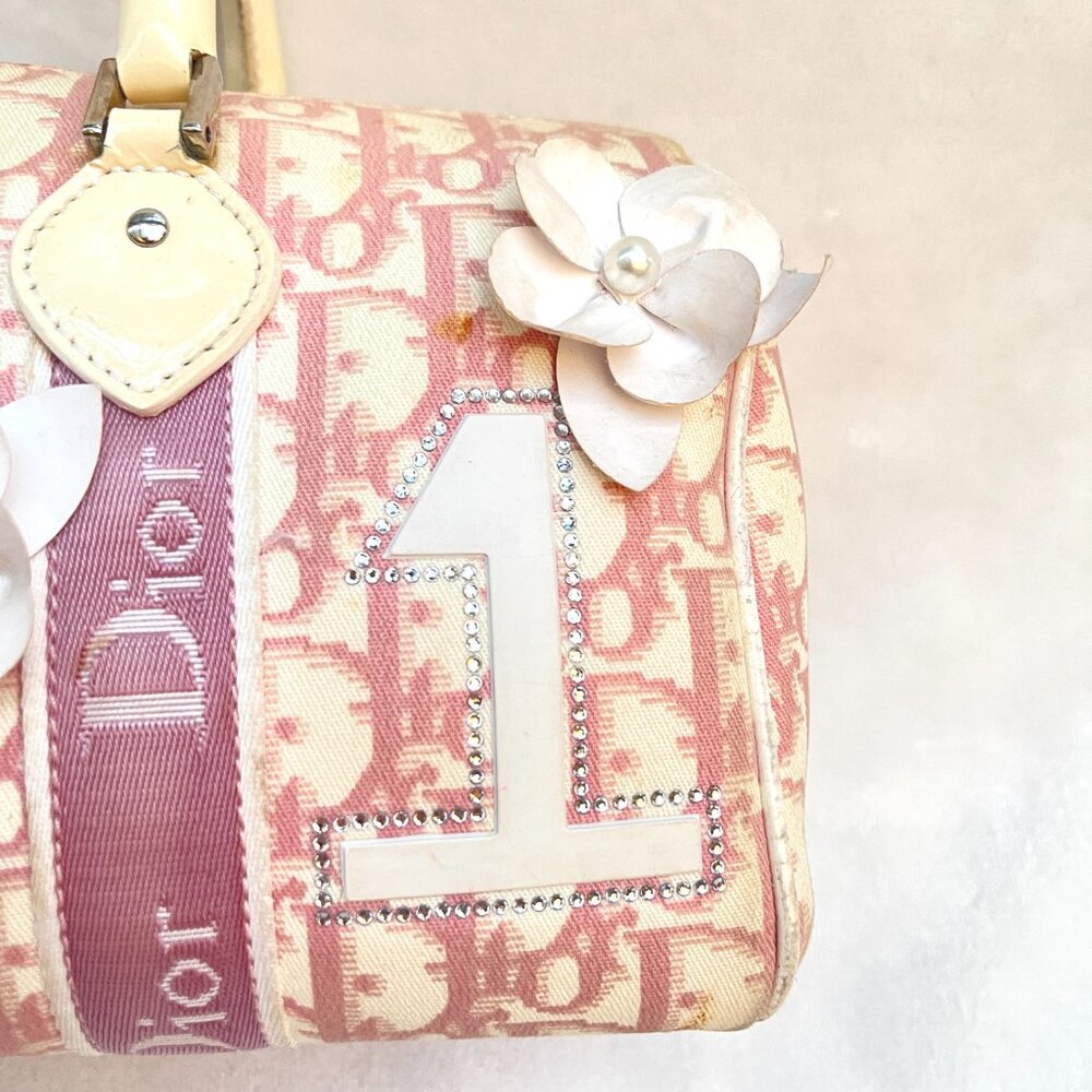 Christian Dior vintage Y2K Trotter Pink pink monogram bag - Picture 13 of 16